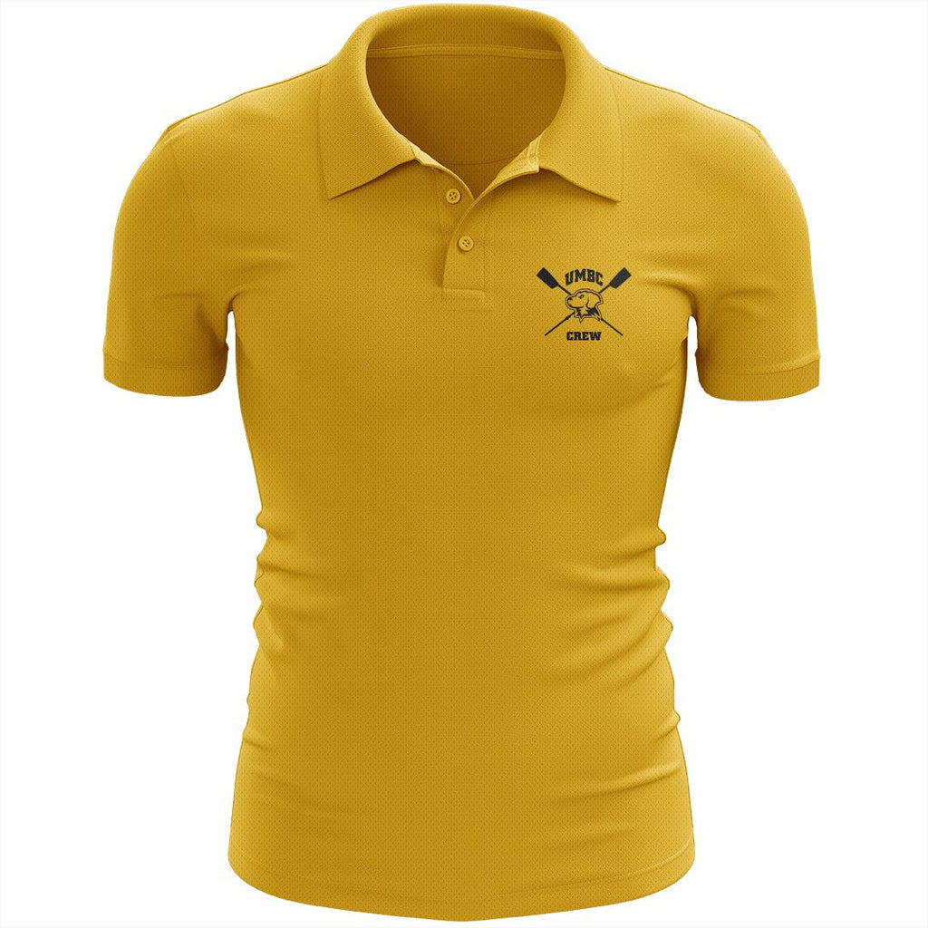 UMBC Crew Embroidered Performance Men's Polo