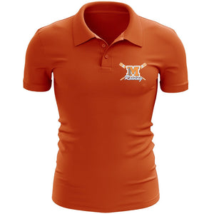 Maury Crew Embroidered Performance Men's Polo