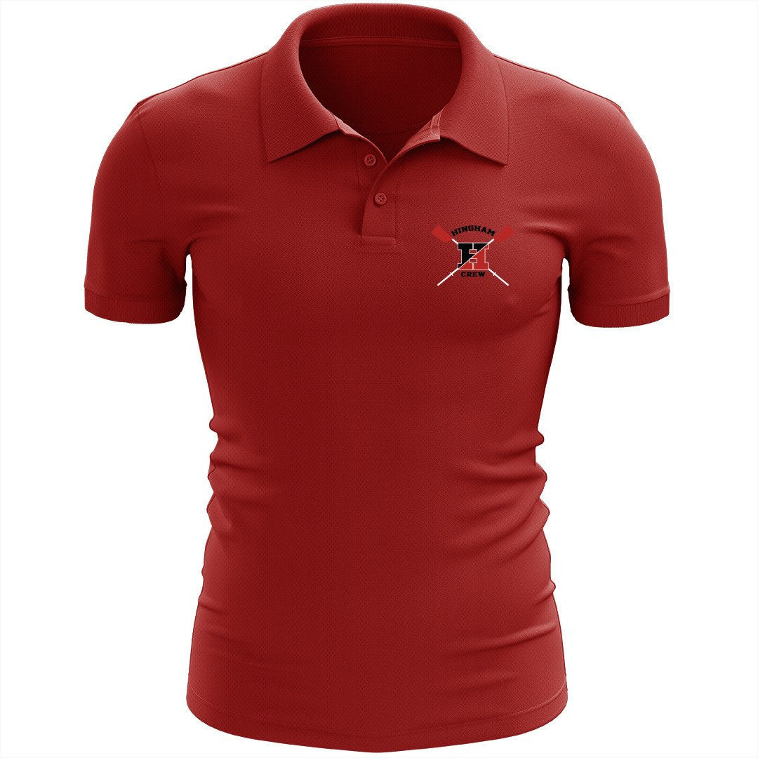 Hingham Crew Embroidered Performance Men's Polo