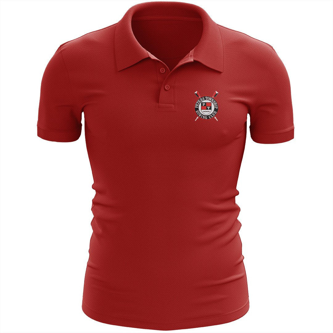 Peters Township Rowing Club Embroidered Performance Men's Polo