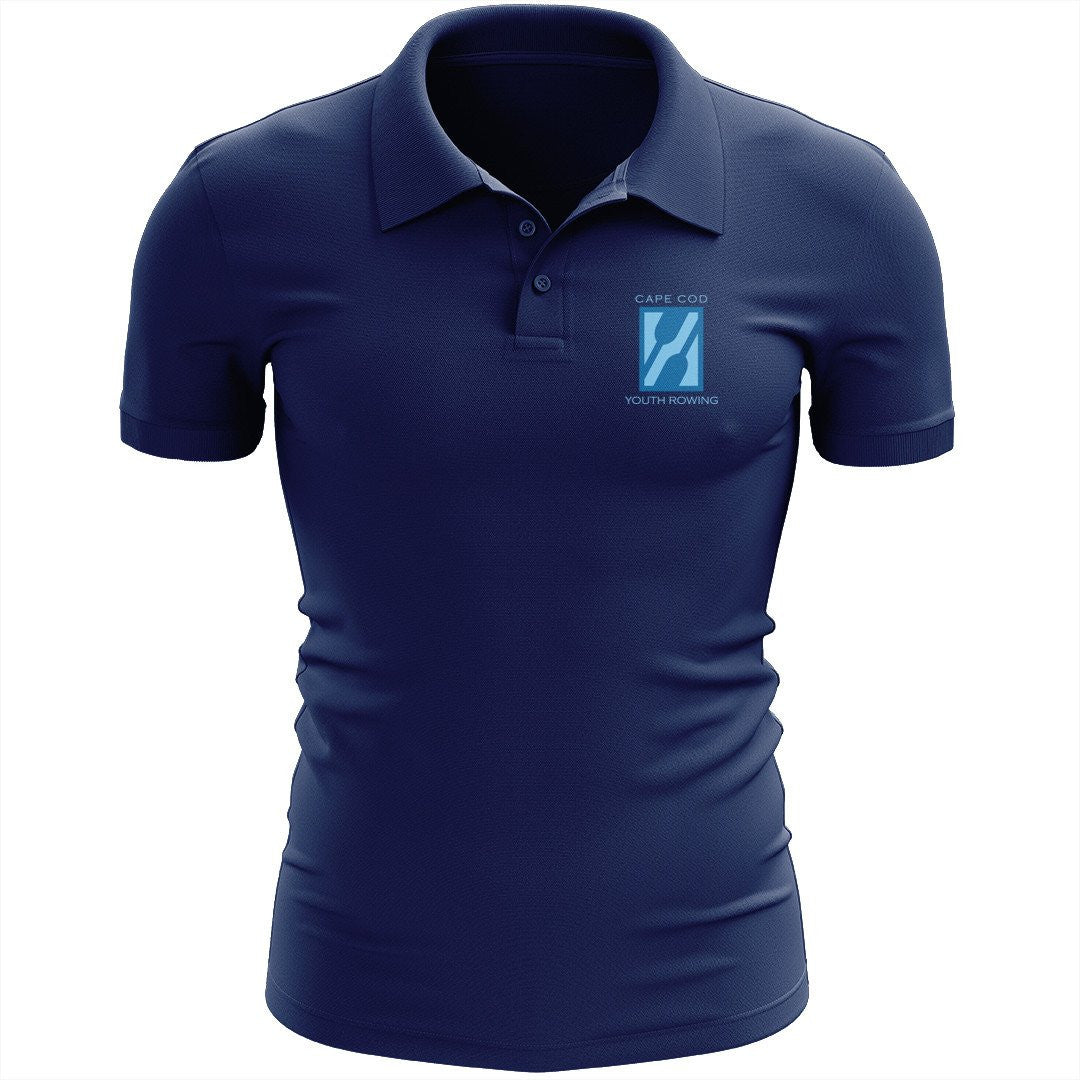 Cape Cod Youth Rowing Embroidered Performance Men's Polo