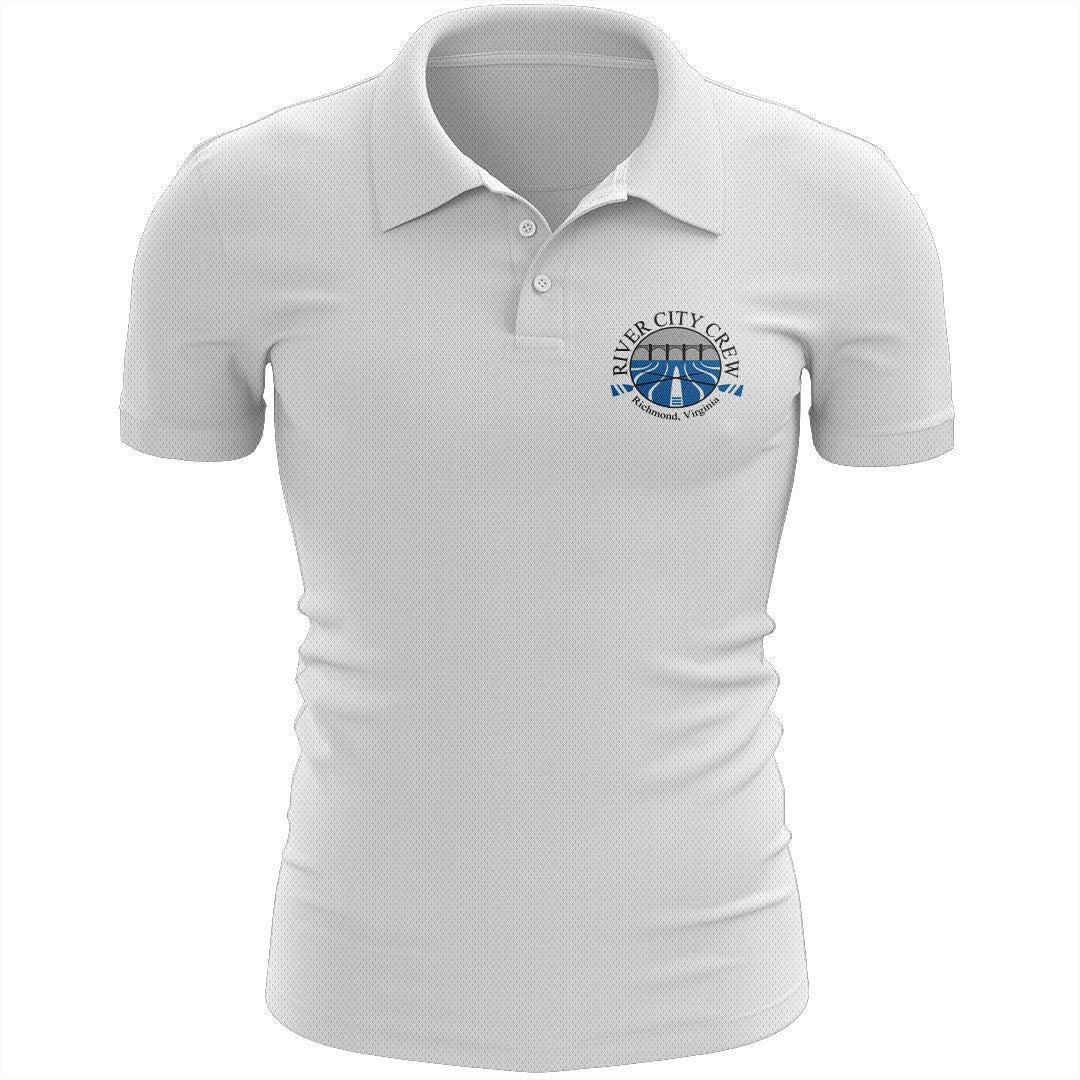 River City Crew Embroidered Performance Men's Polo