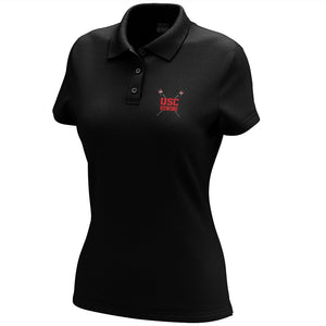 Upper St Clair Crew Embroidered Performance Ladies Polo