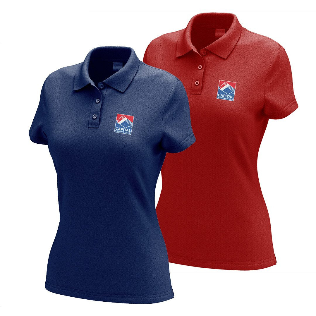 Capital Rowing Club Embroidered Performance Ladies Polo