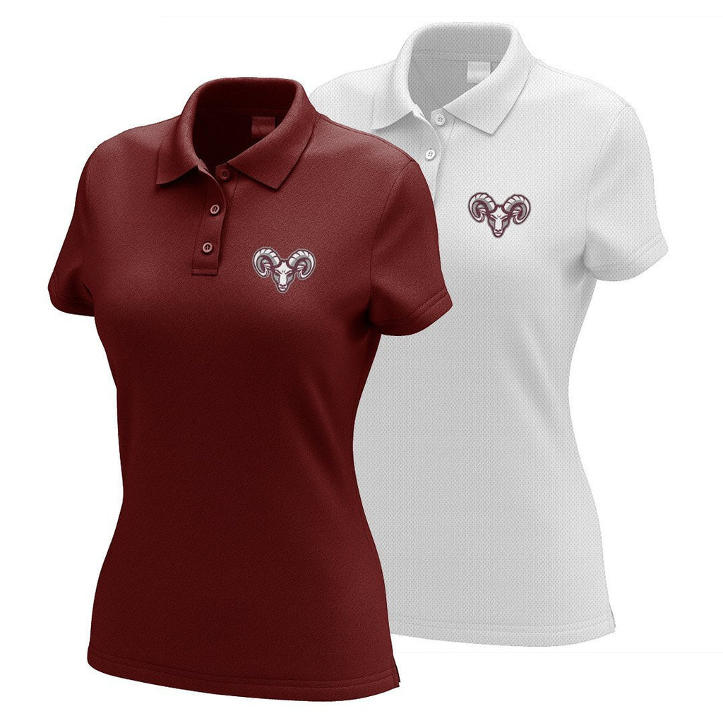Worcester Academy Embroidered Performance Ladies Polo