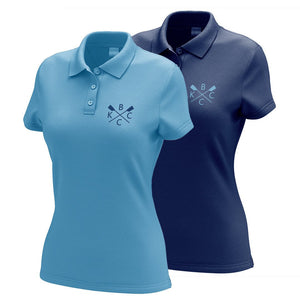 Kansas City Boat Club Embroidered Performance Ladies Polo