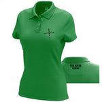 Crew 4 Christ Embroidered Performance Ladies Polo