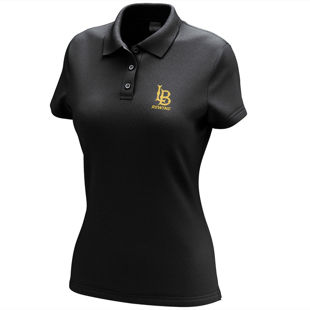 Long Beach Rowing Embroidered Performance Ladies Polo