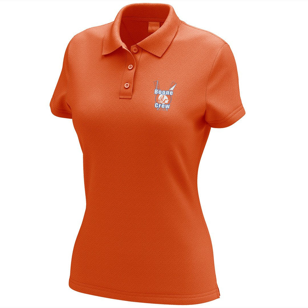 Boone Crew Embroidered Performance Ladies Polo