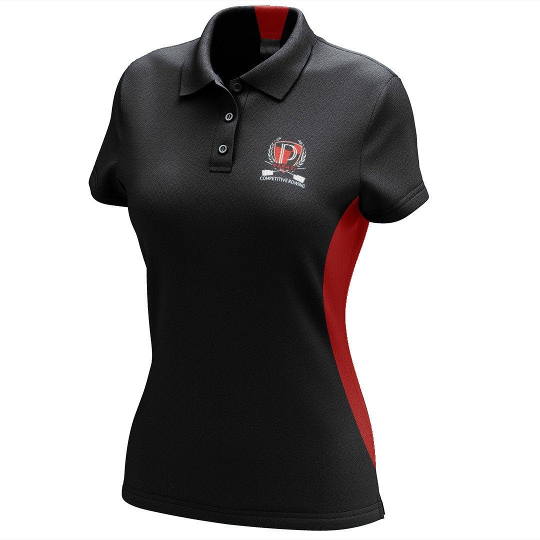 Parati Rowing Embroidered Performance Ladies Team Polo