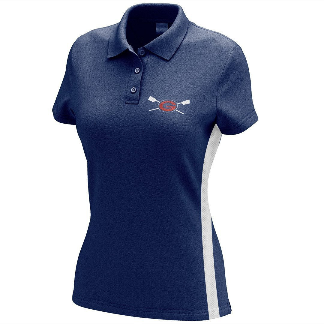 Grassfield Crew Embroidered Performance Ladies Polo