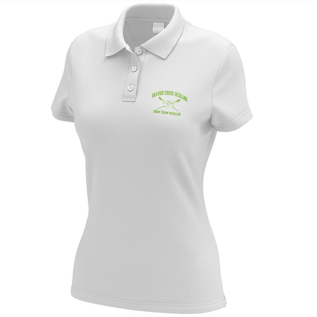 Beaver Creek Sculling Embroidered Performance Ladies Polo