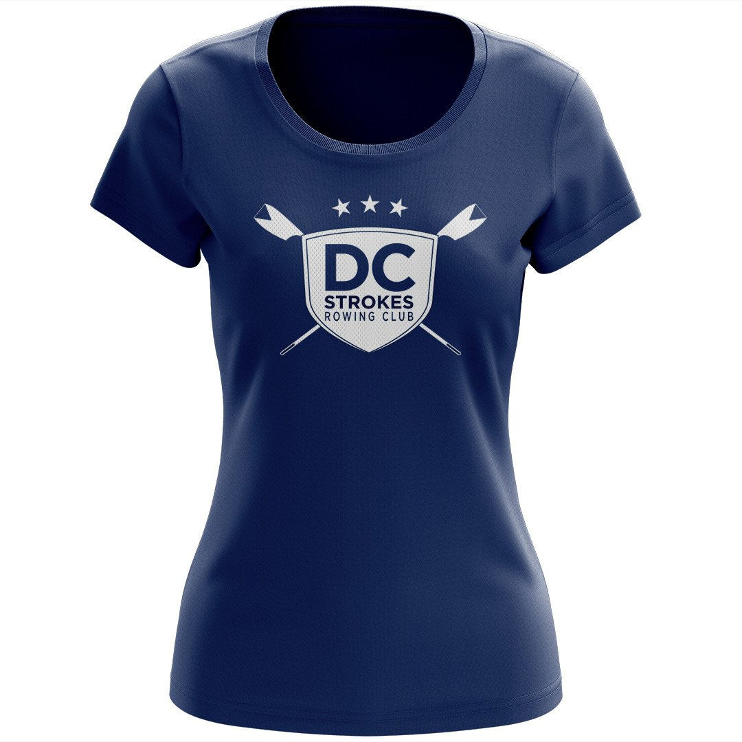DC Strokes Rowing Club Women's Drytex Performance T-Shirt