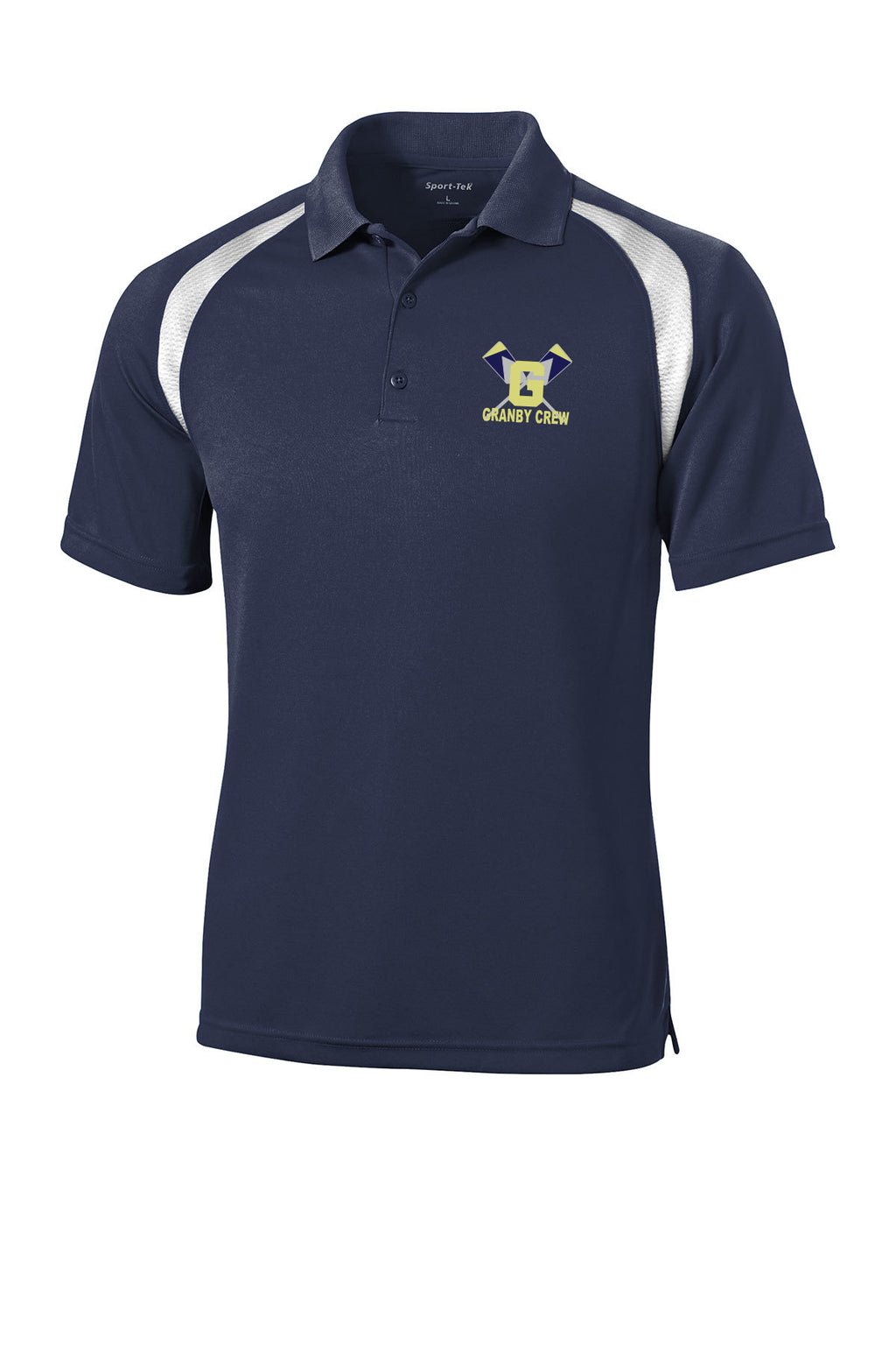 Granby Crew Embroidered Performance Men's Polo