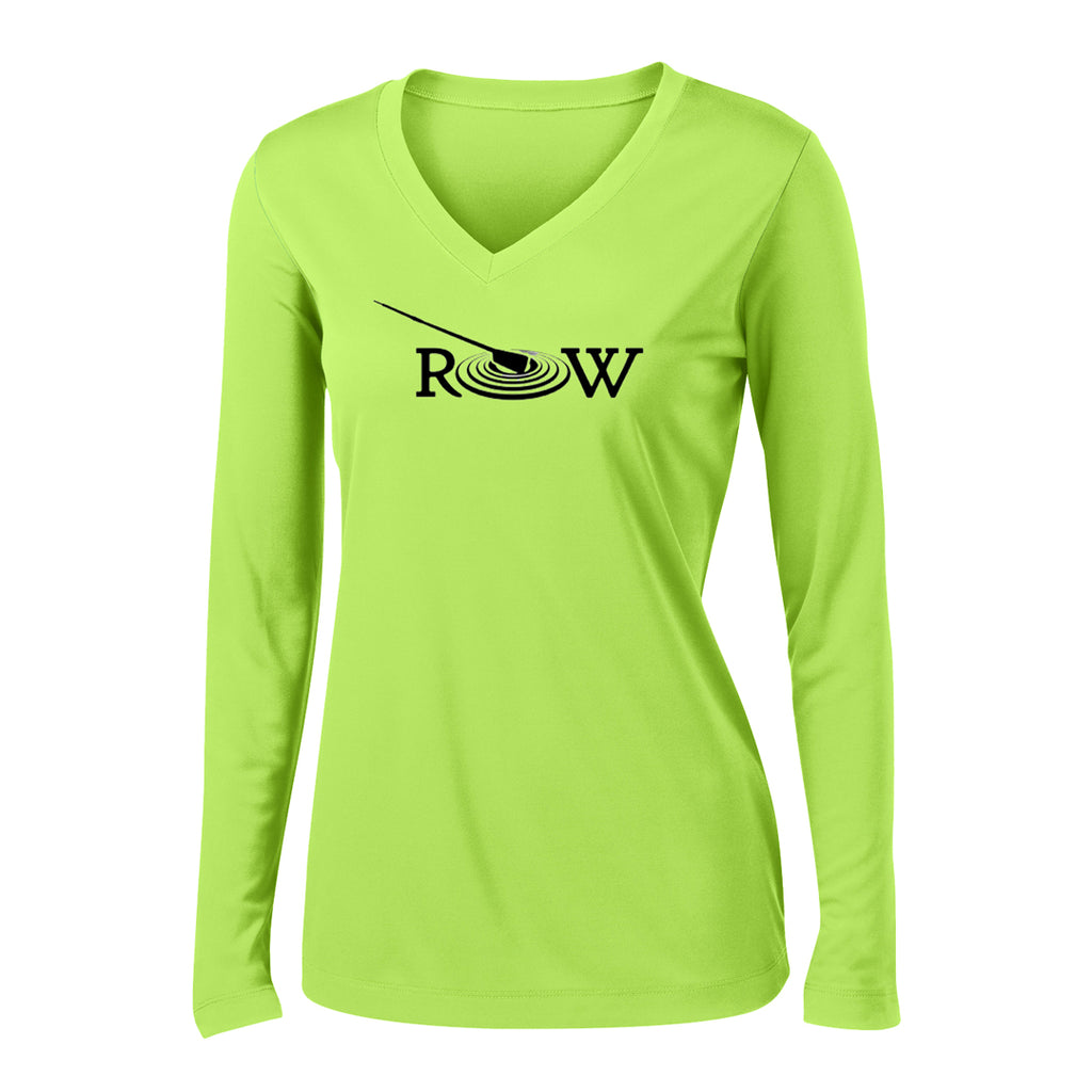 R.O.W. Long Sleeve Women's Hi-Vis Poly Performance T-Shirt