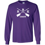Custom Rhinebeck Crew Long Sleeve Cotton T-Shirt