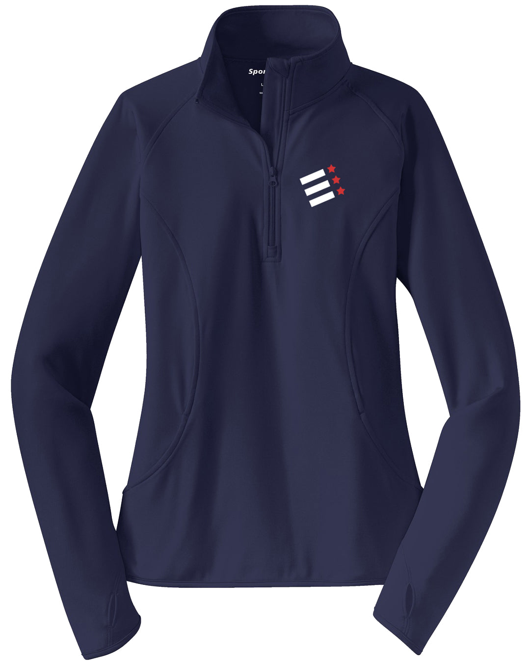 Rock Creek Rowing Ladies Performance Pullover w/ Thumbhole