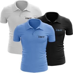 R.O.W. Embroidered Performance Men's Polo