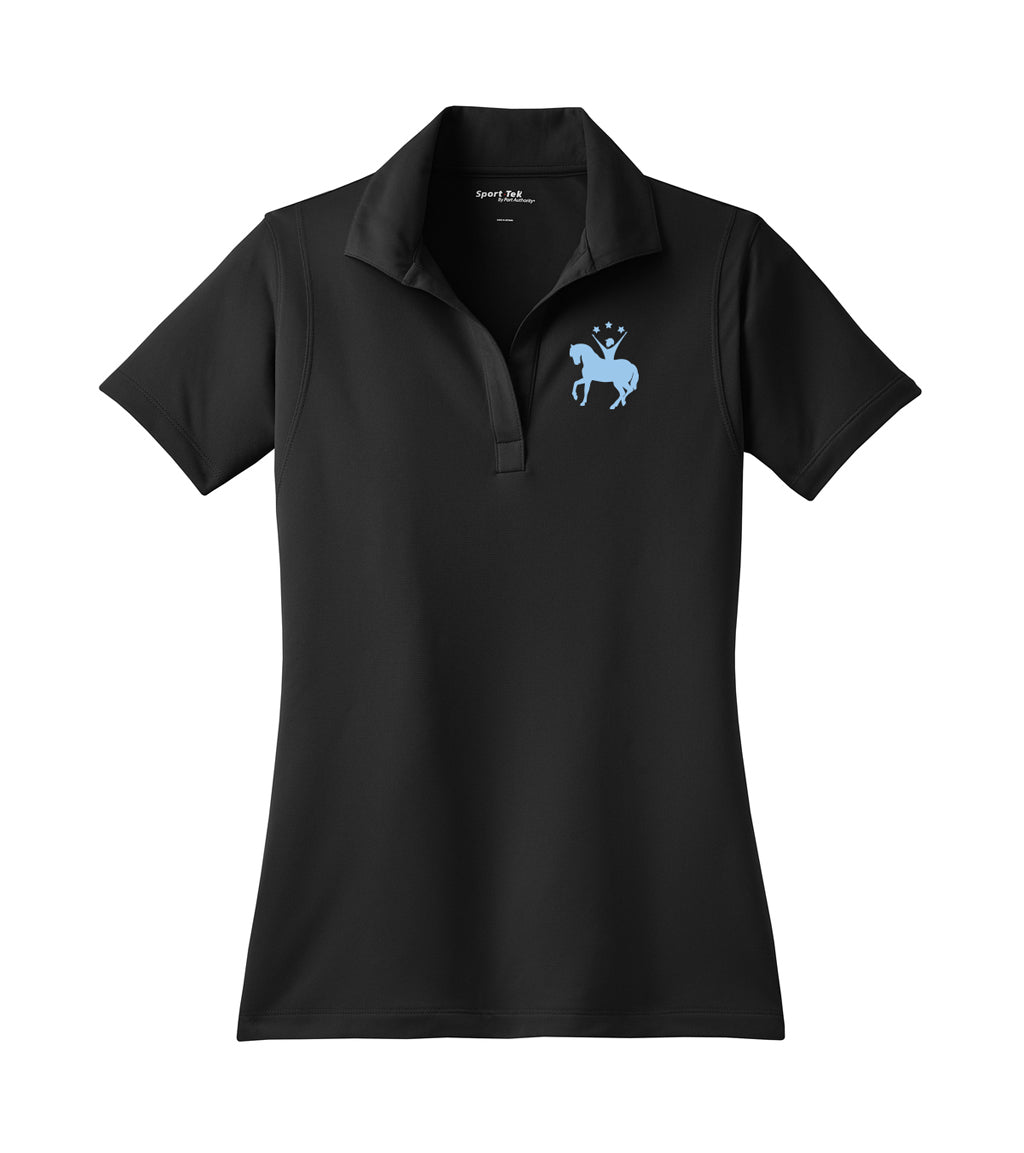 Ready Set Ride Embroidered Performance Ladies Polo