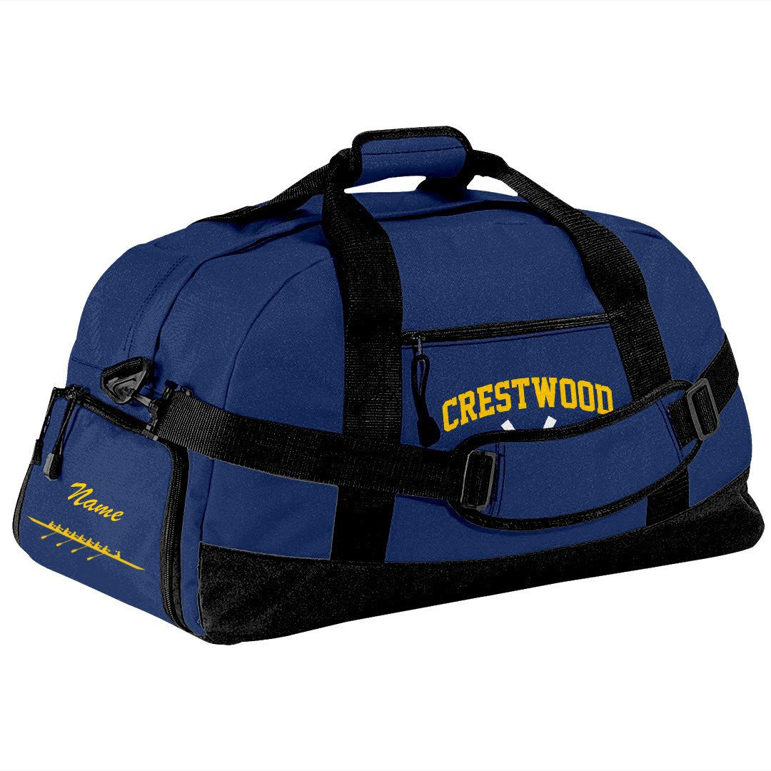 Crestwood Crew Team Race Day Duffel Bag