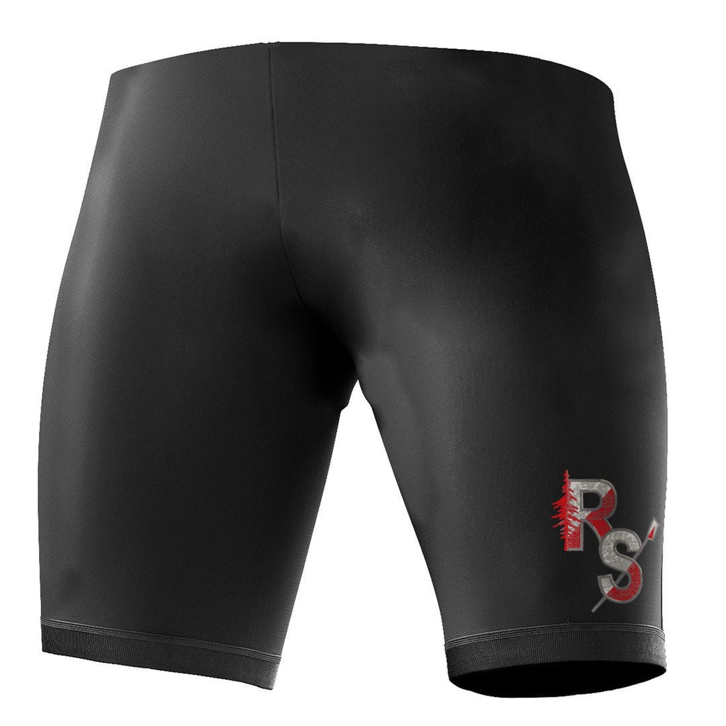 Redwood Scullers Black Rowing Shorts