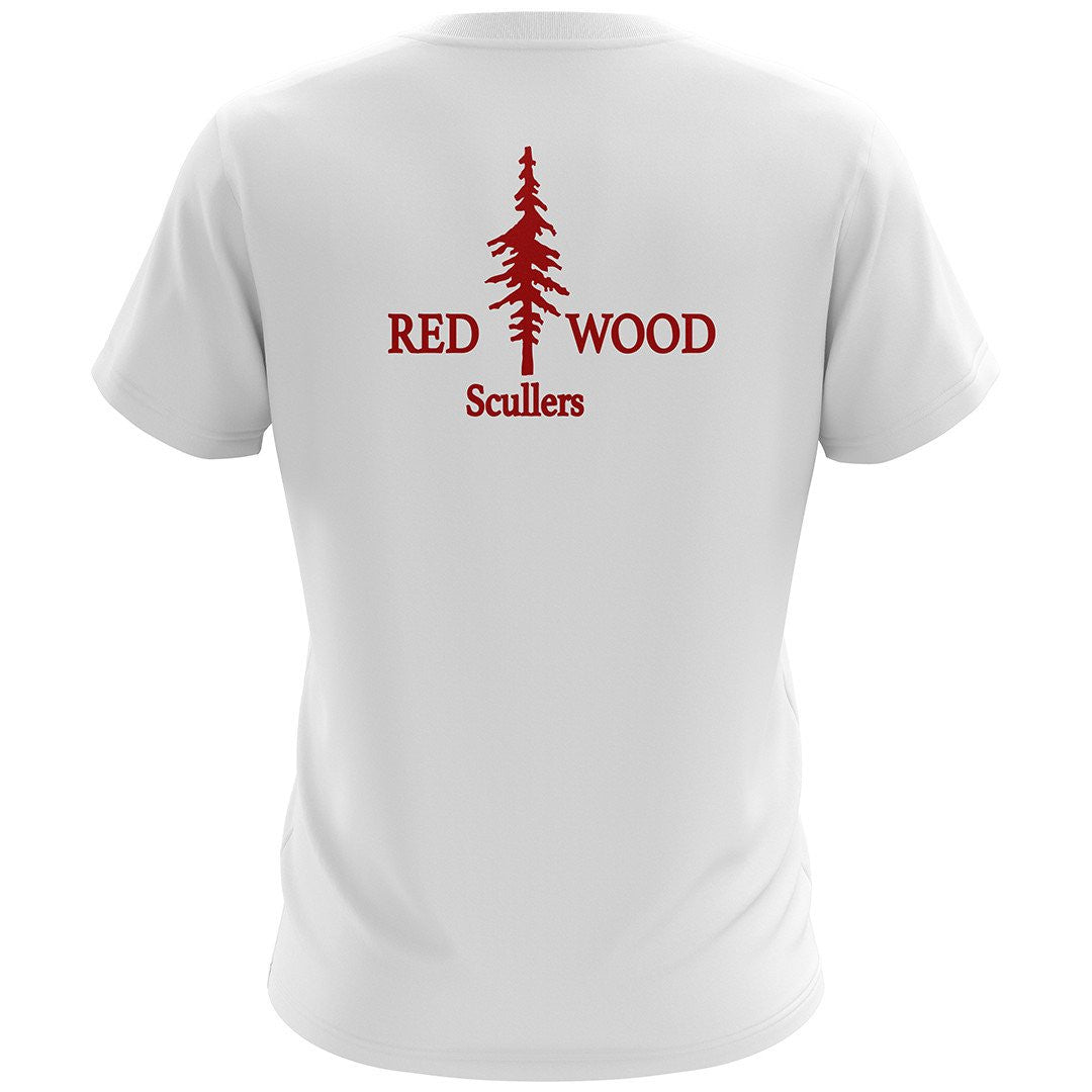 Redwood Scullers Cotton SS T-shirt White