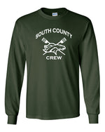 Custom South County Crew Long Sleeve Cotton T-Shirt