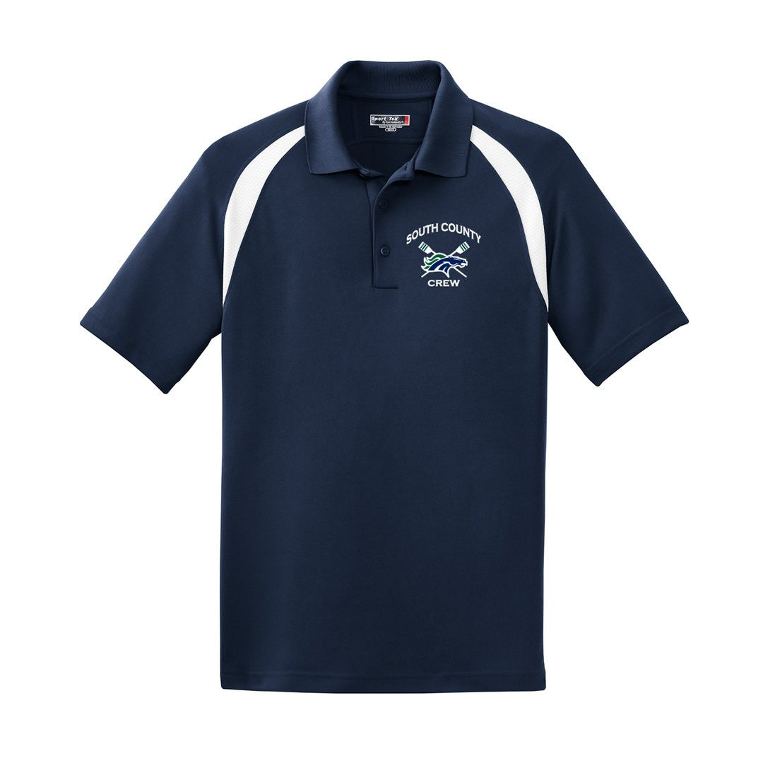 South County Crew Embroidered Performance Men's Polo