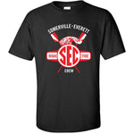 100% Cotton Somerville-Everett High Tide Crew Men's Team Spirit T-Shirt