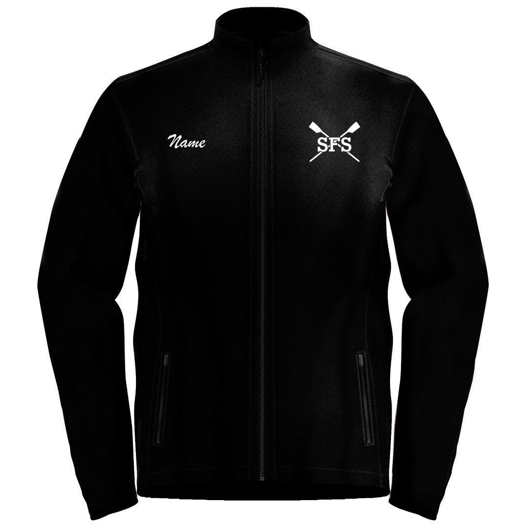 Full Zip Sidwell Friends Rowing Fleece Pullover