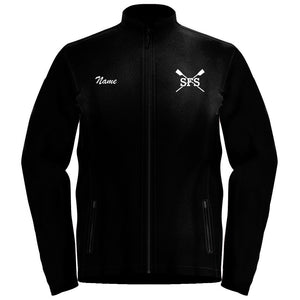 Full Zip Sidwell Friends Rowing Fleece Pullover