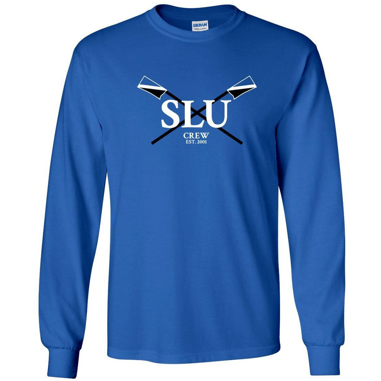 Custom SLU Crew Long Sleeve Cotton T-Shirt