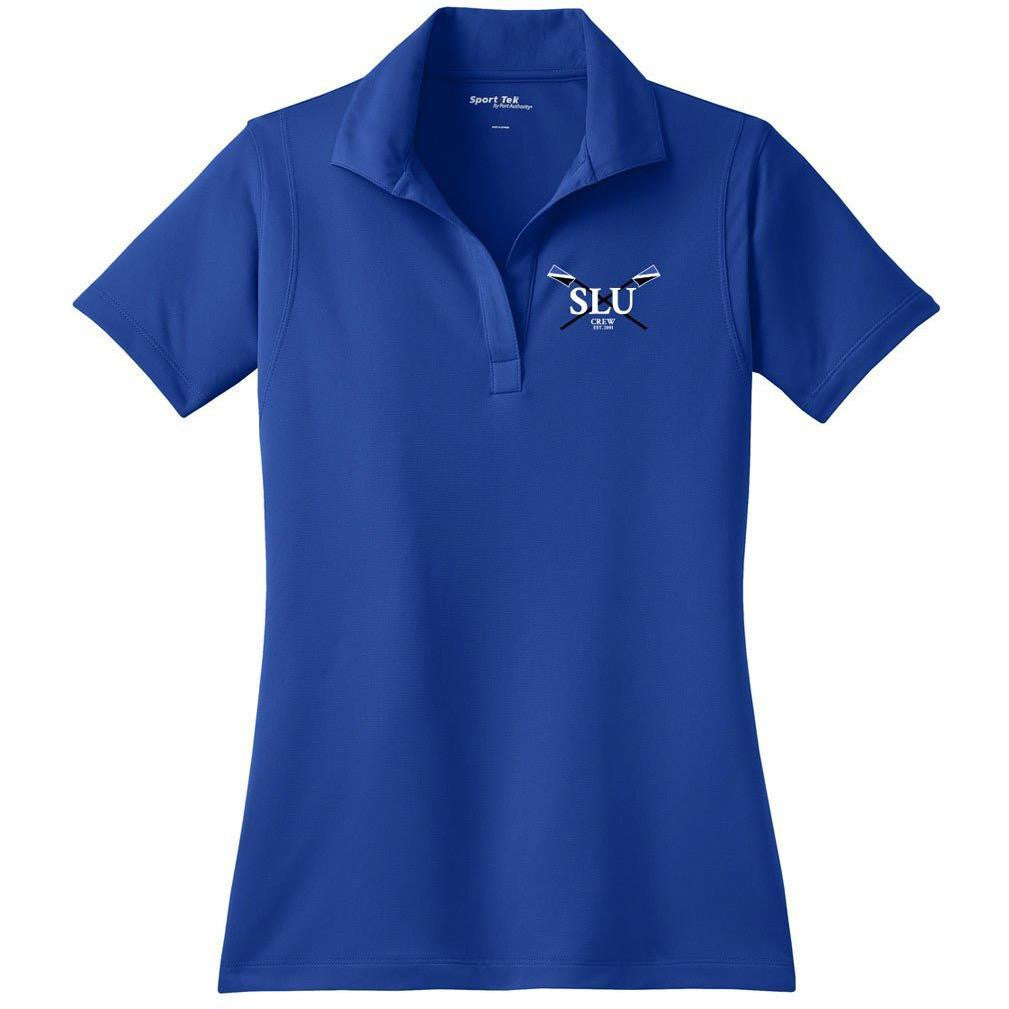 SLU Crew Embroidered Performance Ladies Polo