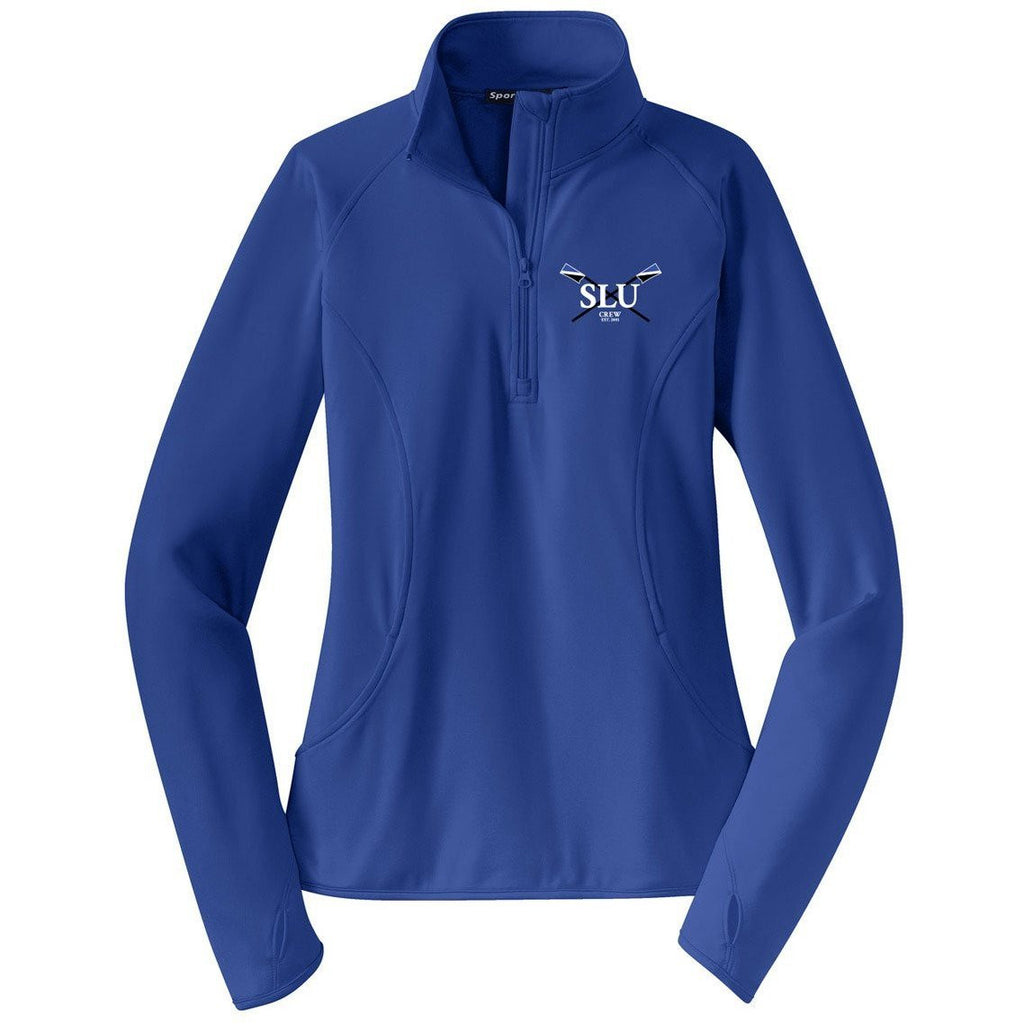 SLU Crew Ladies Performance Thumbhole Pullover