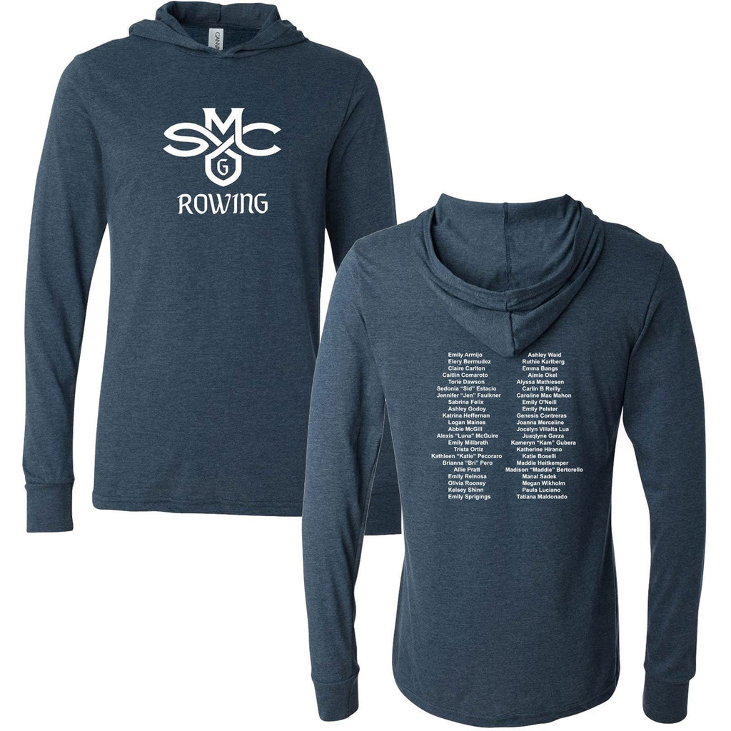 Custom Saint Mary's Rowing Long Sleeve Cotton T-Shirt