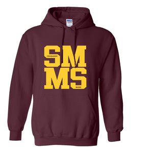 50/50 Hooded SMMS Band Pullover Sweatshirt