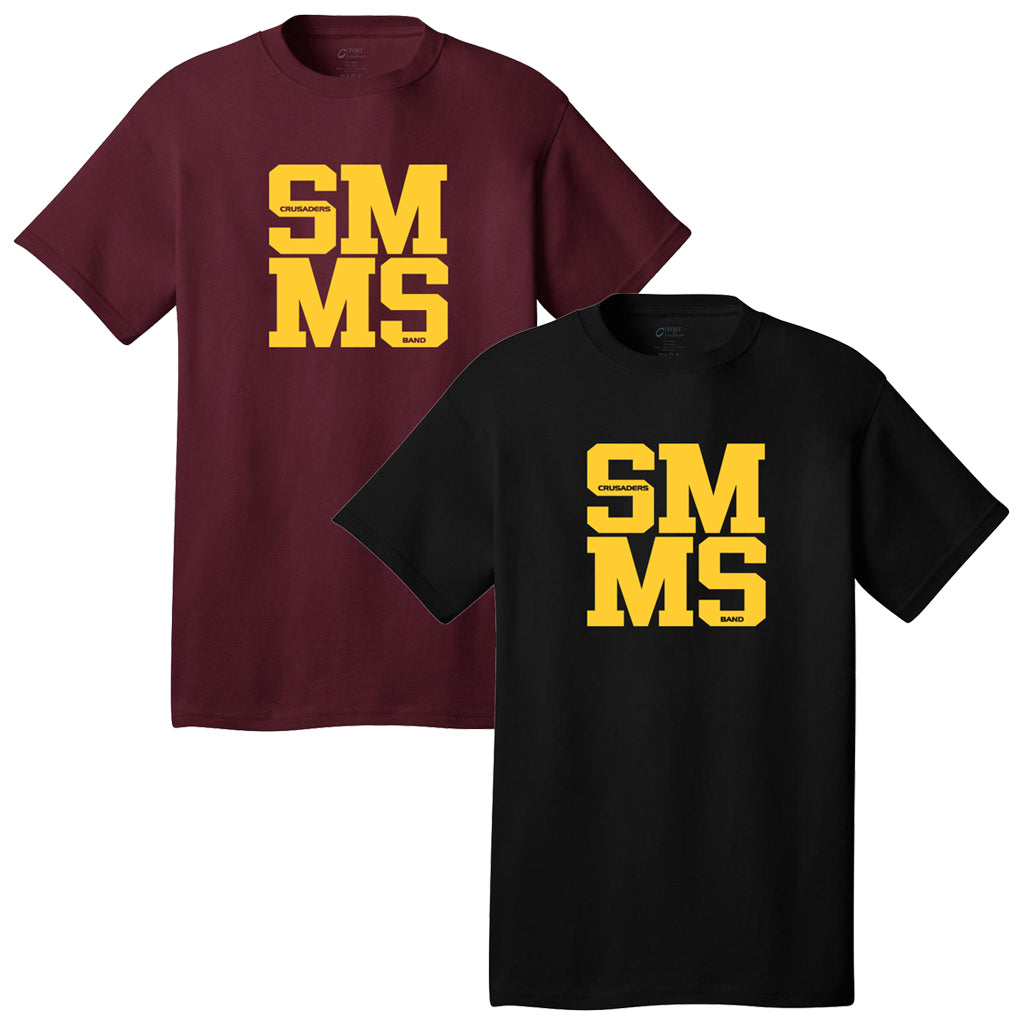 100% Cotton SMMS Band Spirit T-Shirt