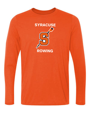 Custom Syracuse Alumni Long Sleeve Cotton T-Shirt