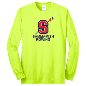 Sammamish Rowing Long Sleeve 50/50 Cotton/Poly T-Shirt