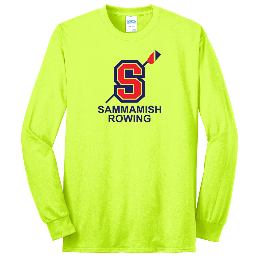 Sammamish Juniors Long Sleeve 50/50 Cotton/Poly T-Shirt