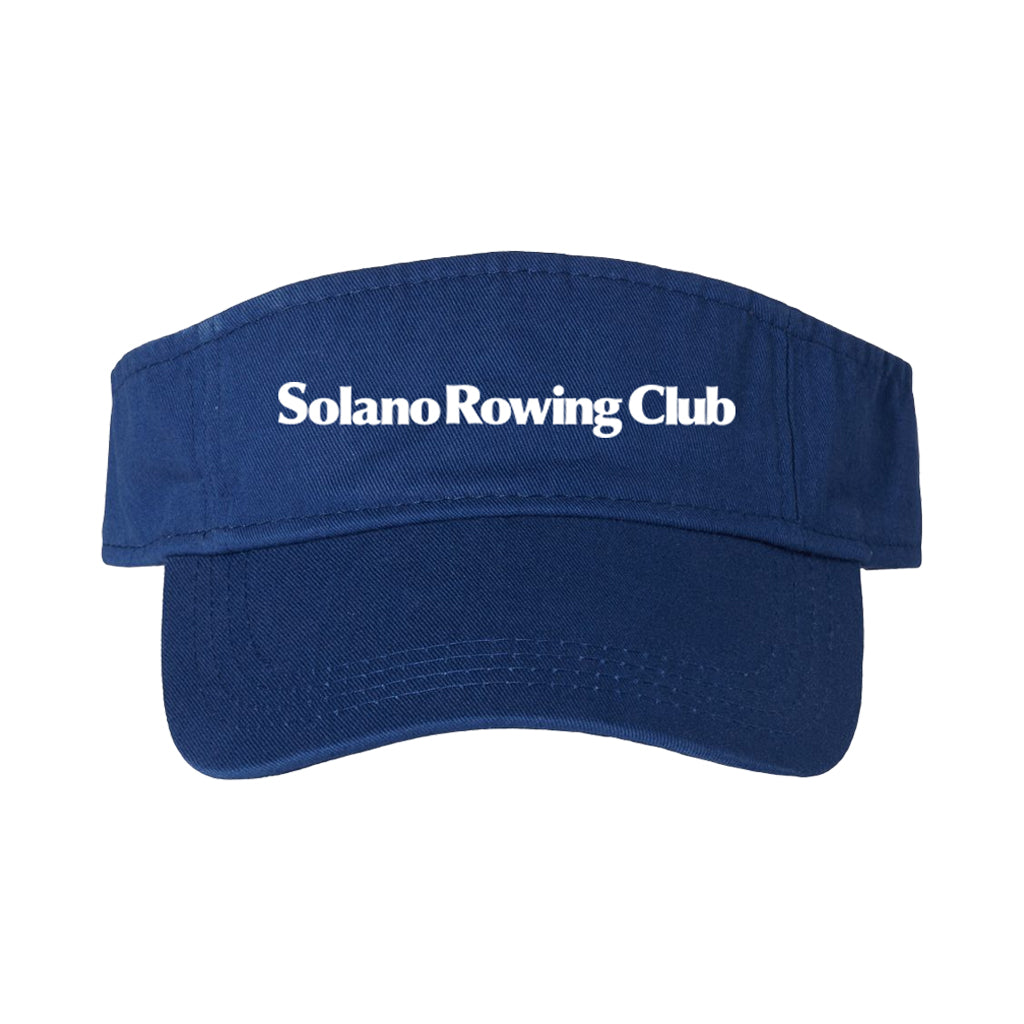Solano Rowing Club Team Cotton Twill Visor – SewSporty - Team Athletic ...