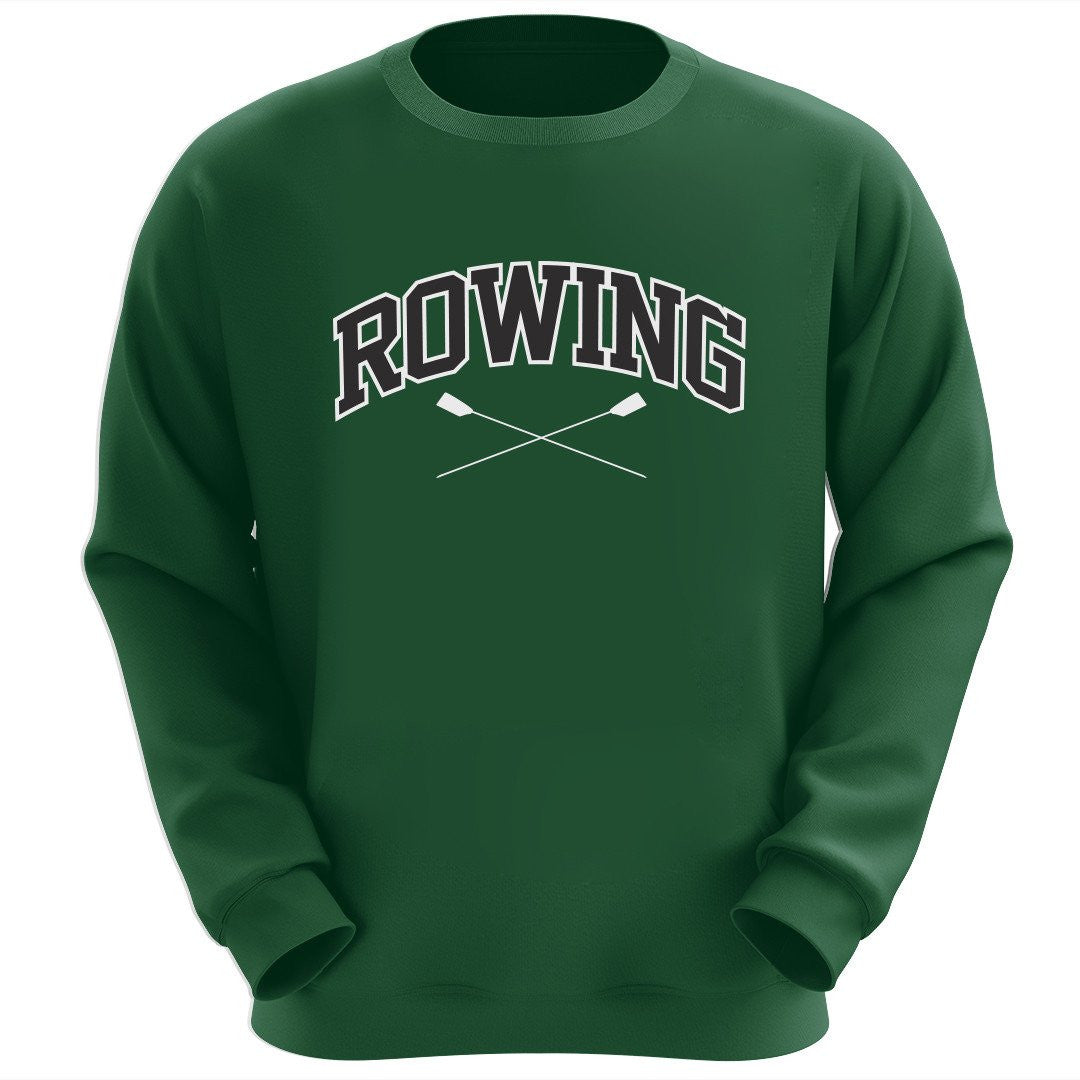 Sew Sporty Rowing Crewneck Sweatshirt (7 Color Options)