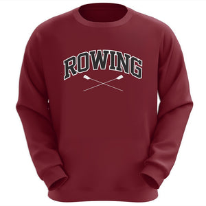 Rowing Crewneck Sweatshirt - Maroon