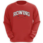 Sew Sporty Rowing Crewneck Sweatshirt (7 Color Options)
