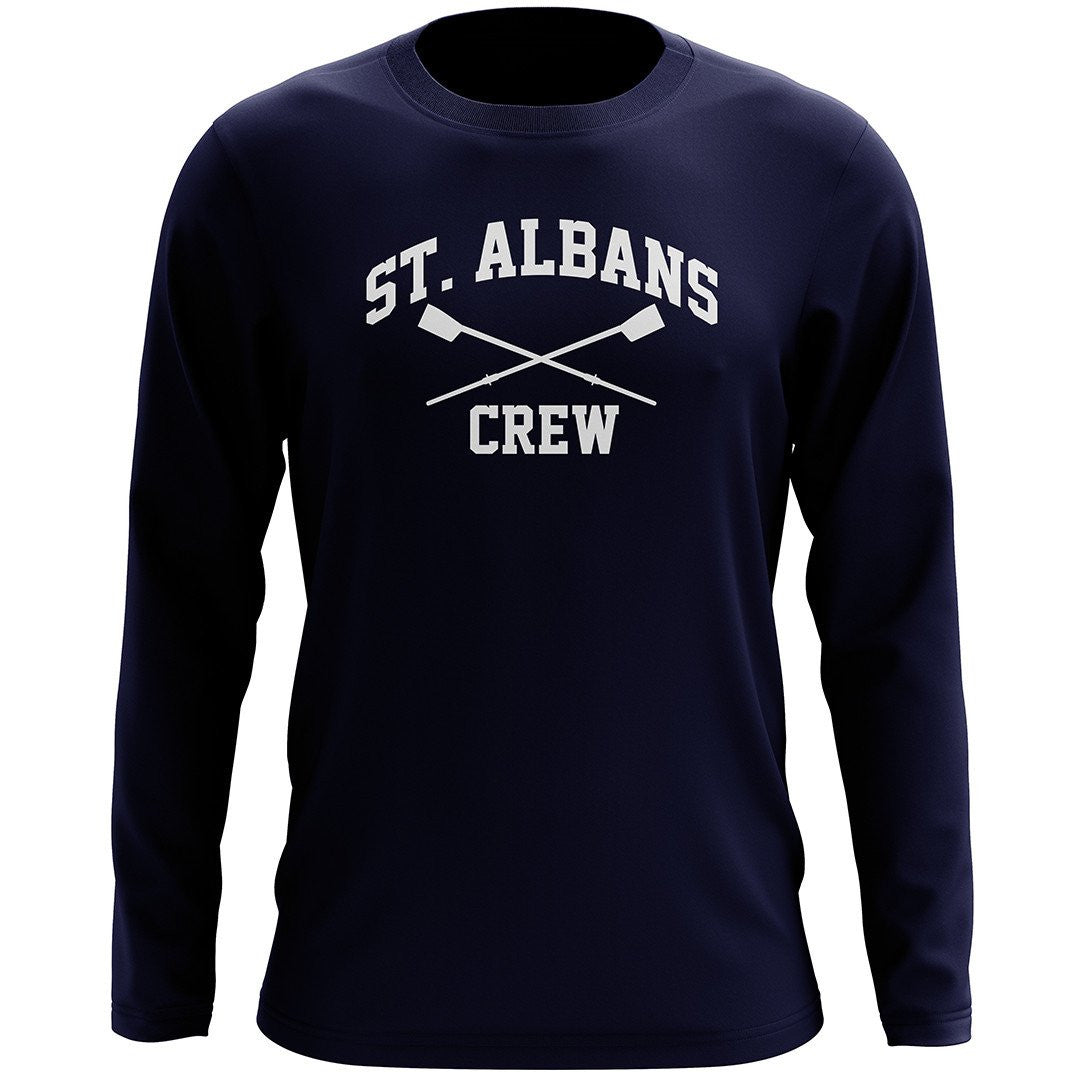 STA Crew Long Sleeve Shirt NAVY