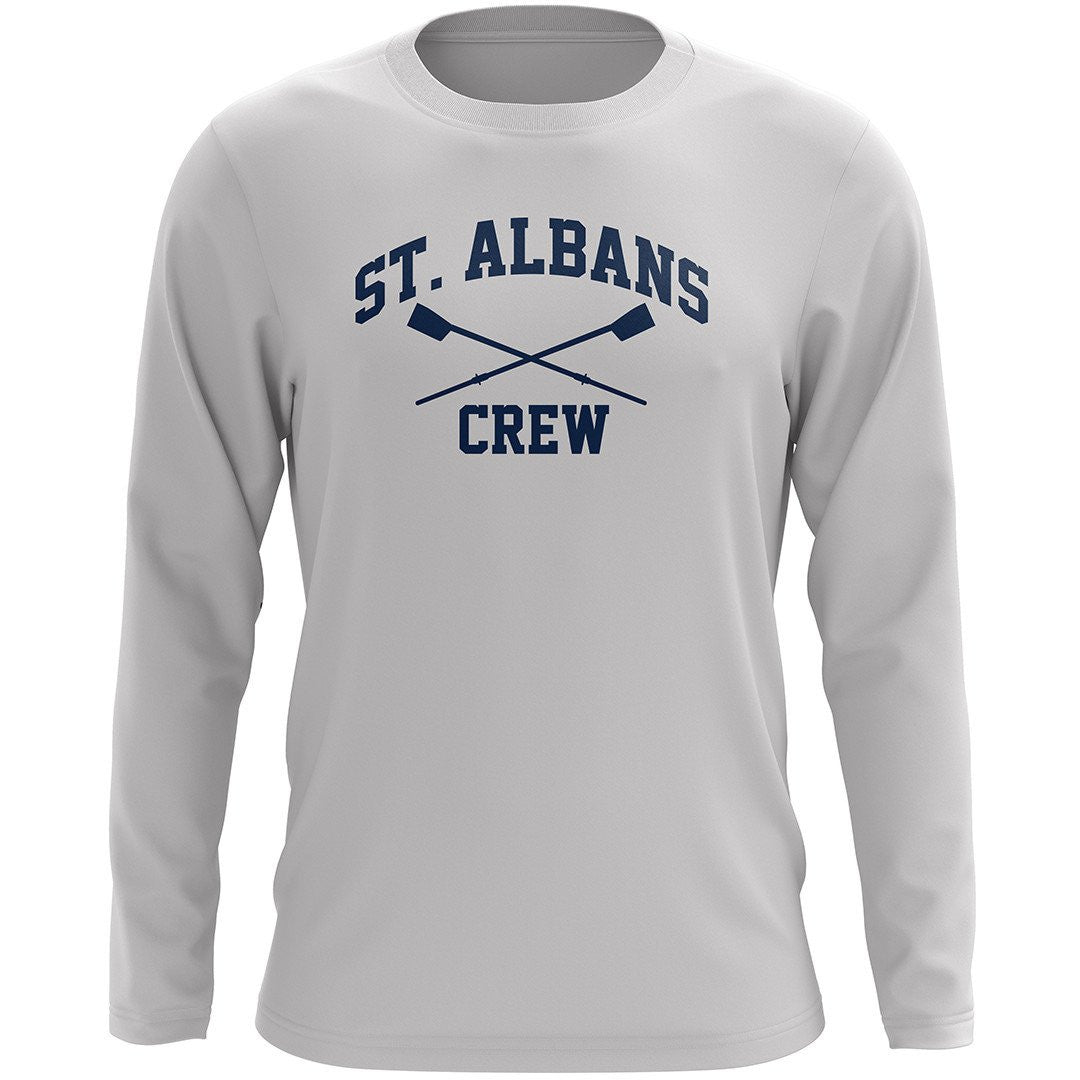 STA Crew Long Sleeve Shirt Ash