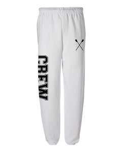 Sew Sporty Crew Sweatpants (White)