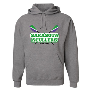 50/50 Hooded Sarasota Scullers Pullover Sweatshirt