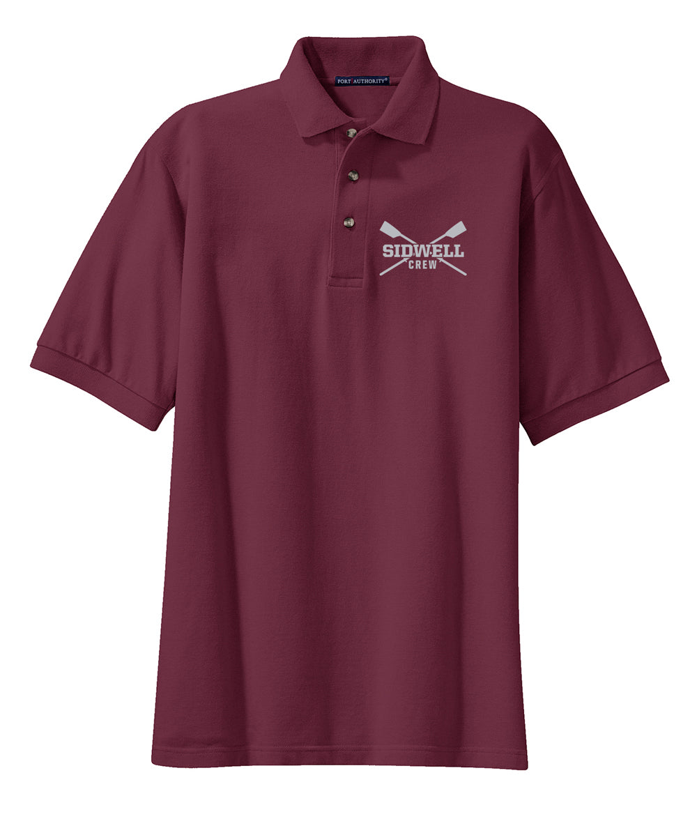 Sidwell Friends Rowing Men's Cotton Polo