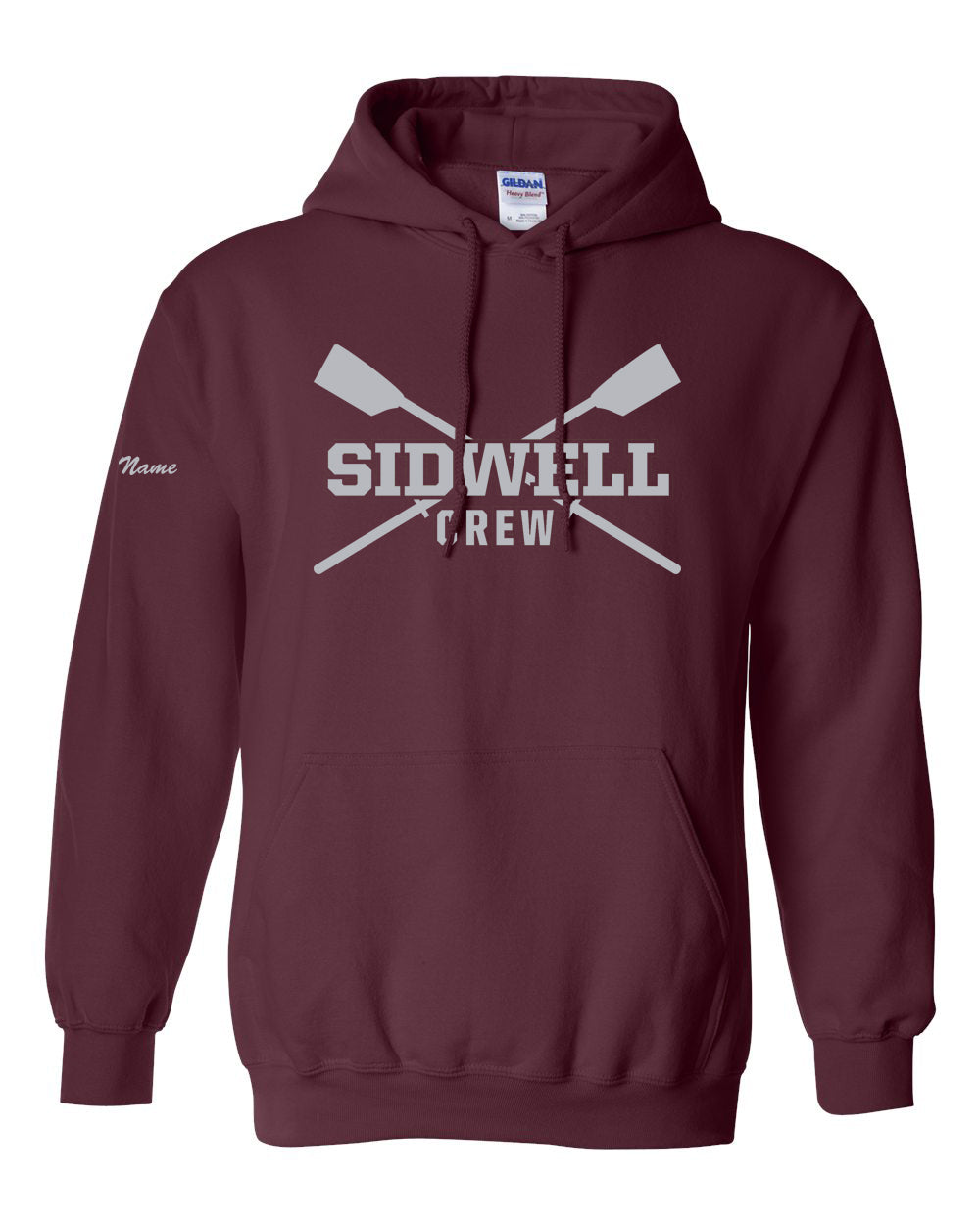 50/50 Hooded Sidwell Friends Rowing Sweatshirts
